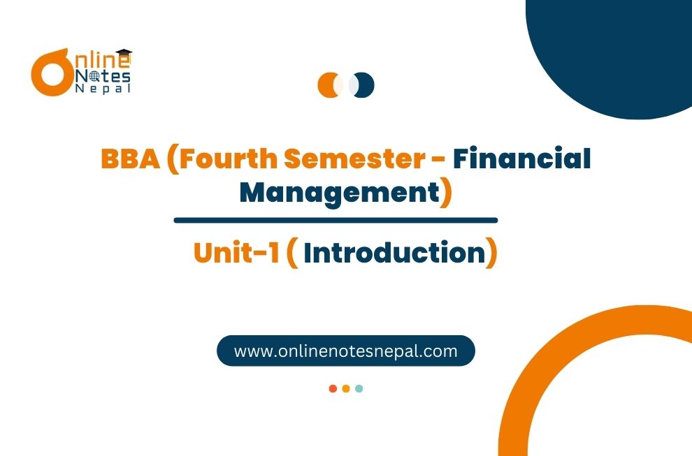 Unit I: Introduction